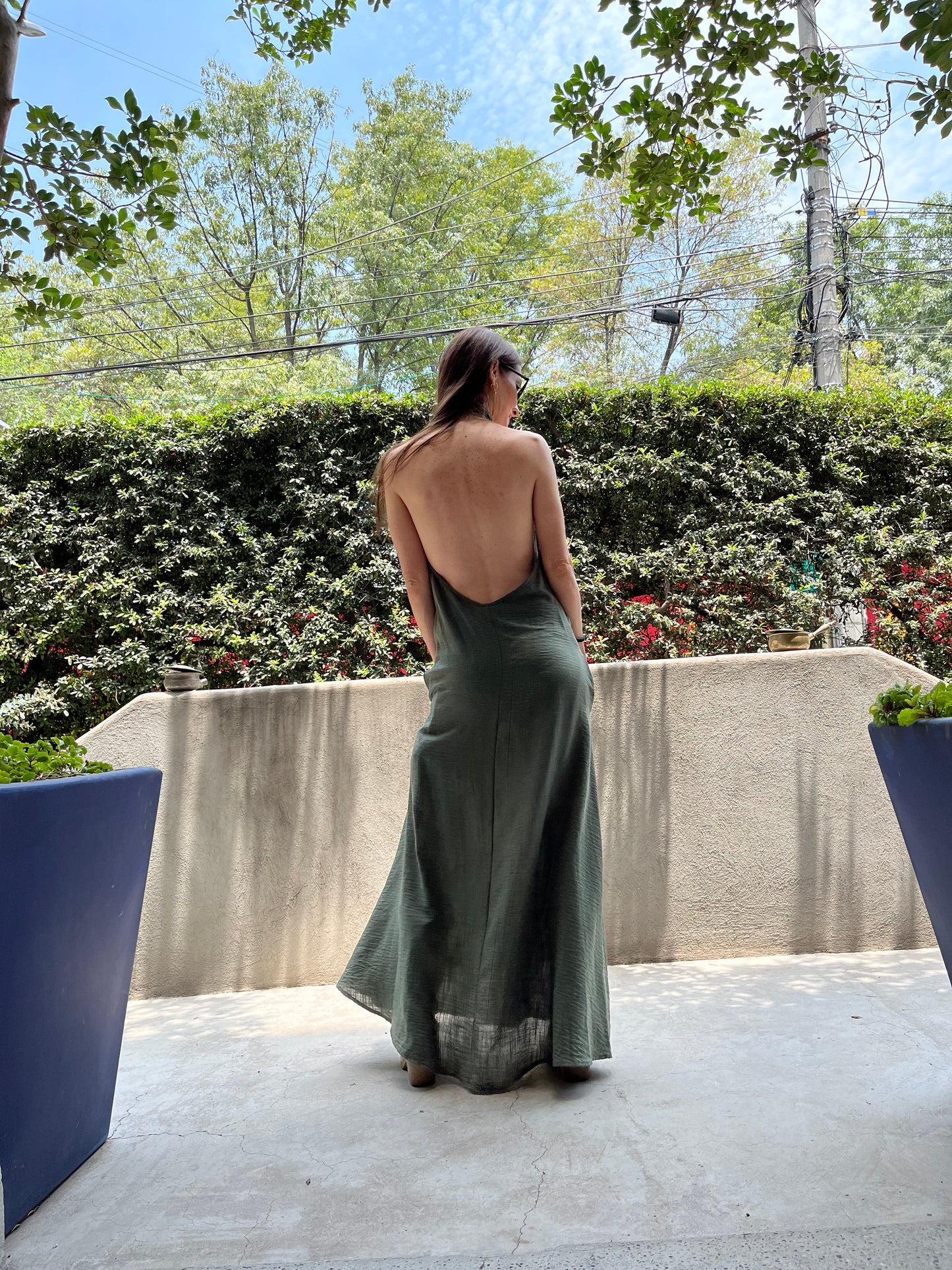 Vestido trenzado