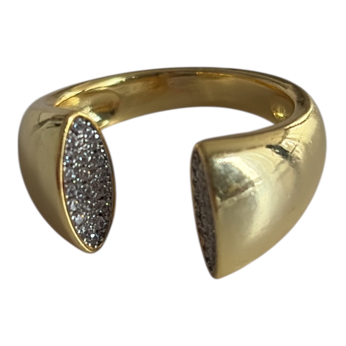 Anillo óvalos zirconias