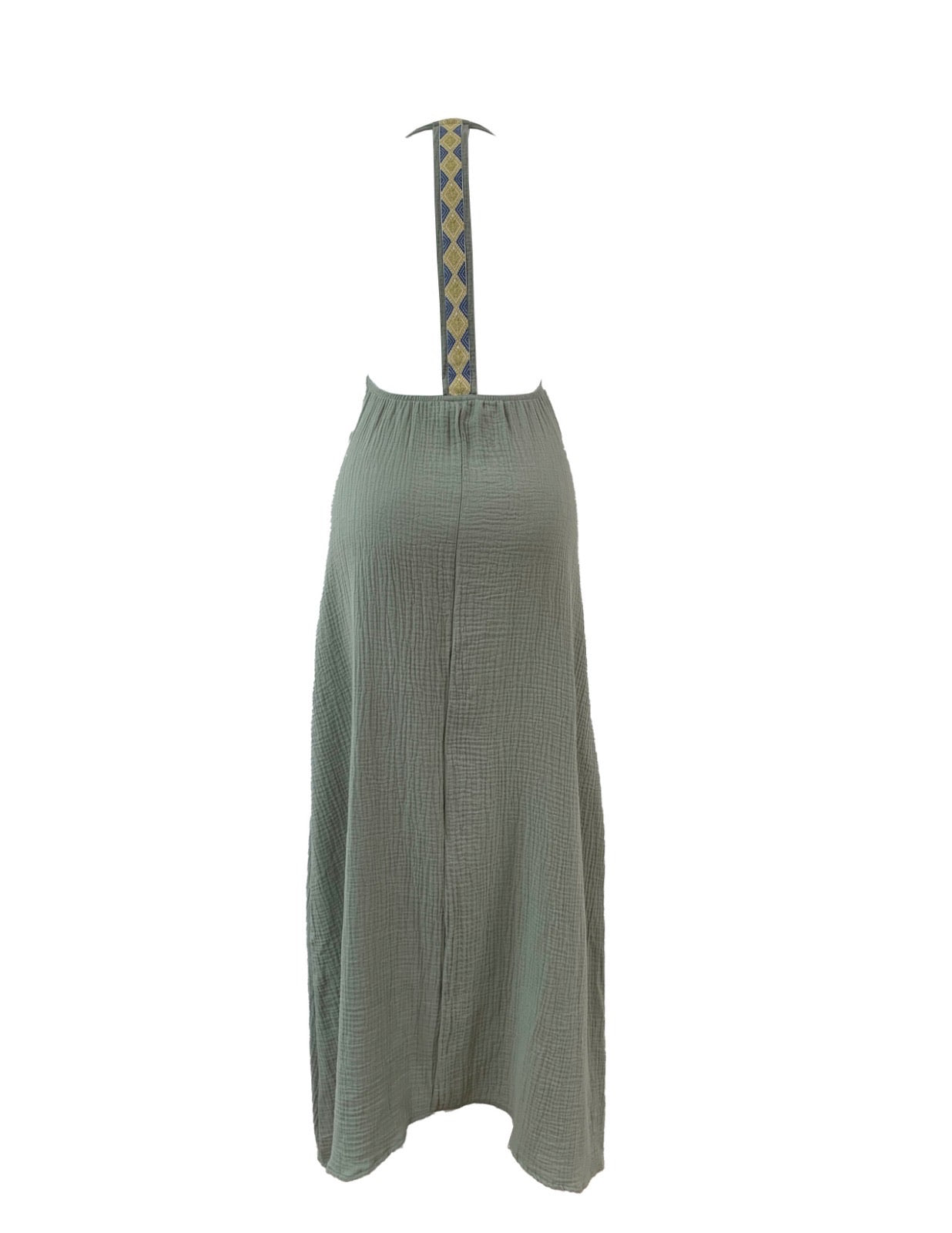 Halter Rufina Algodón Sage