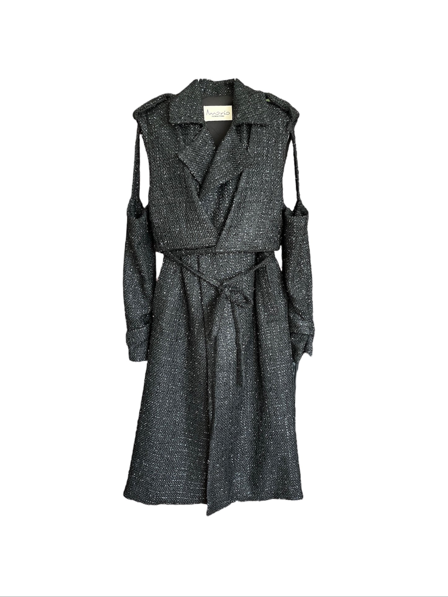Gabardina manga removible