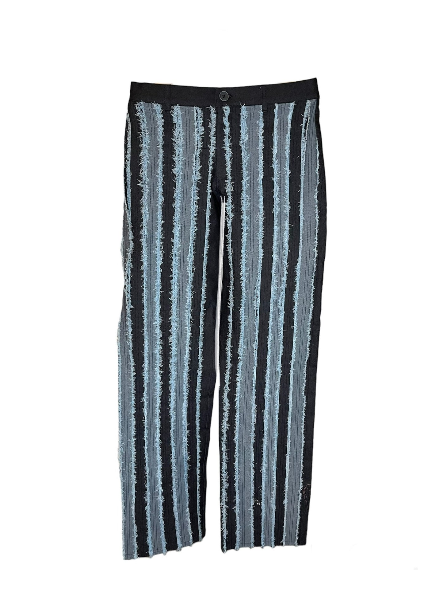 Pantalón denim rayas