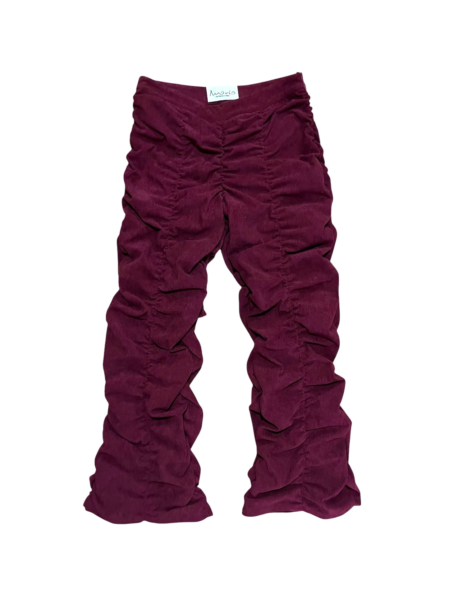 Pantalón scrunchie pana