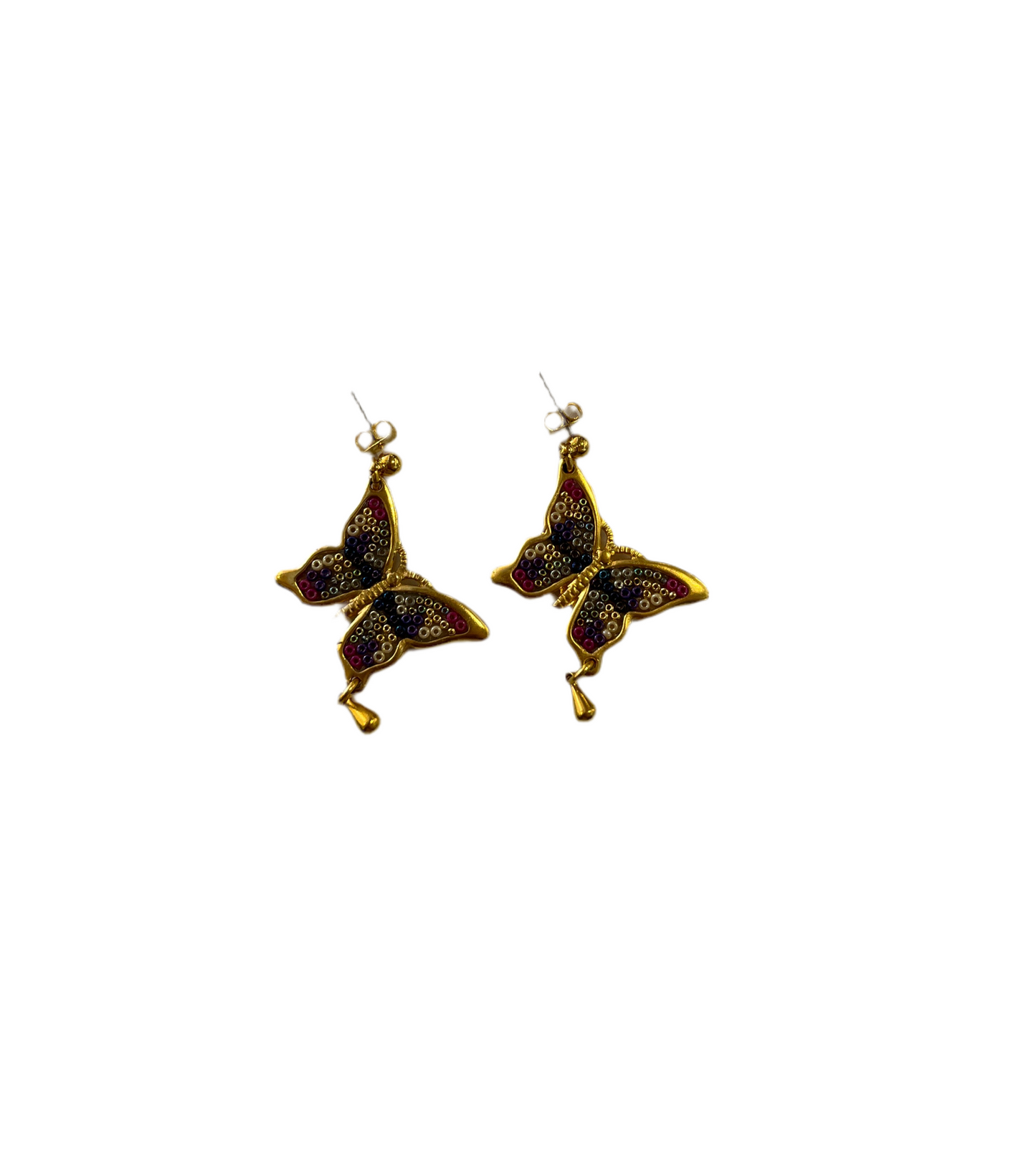 Aretes mariposa