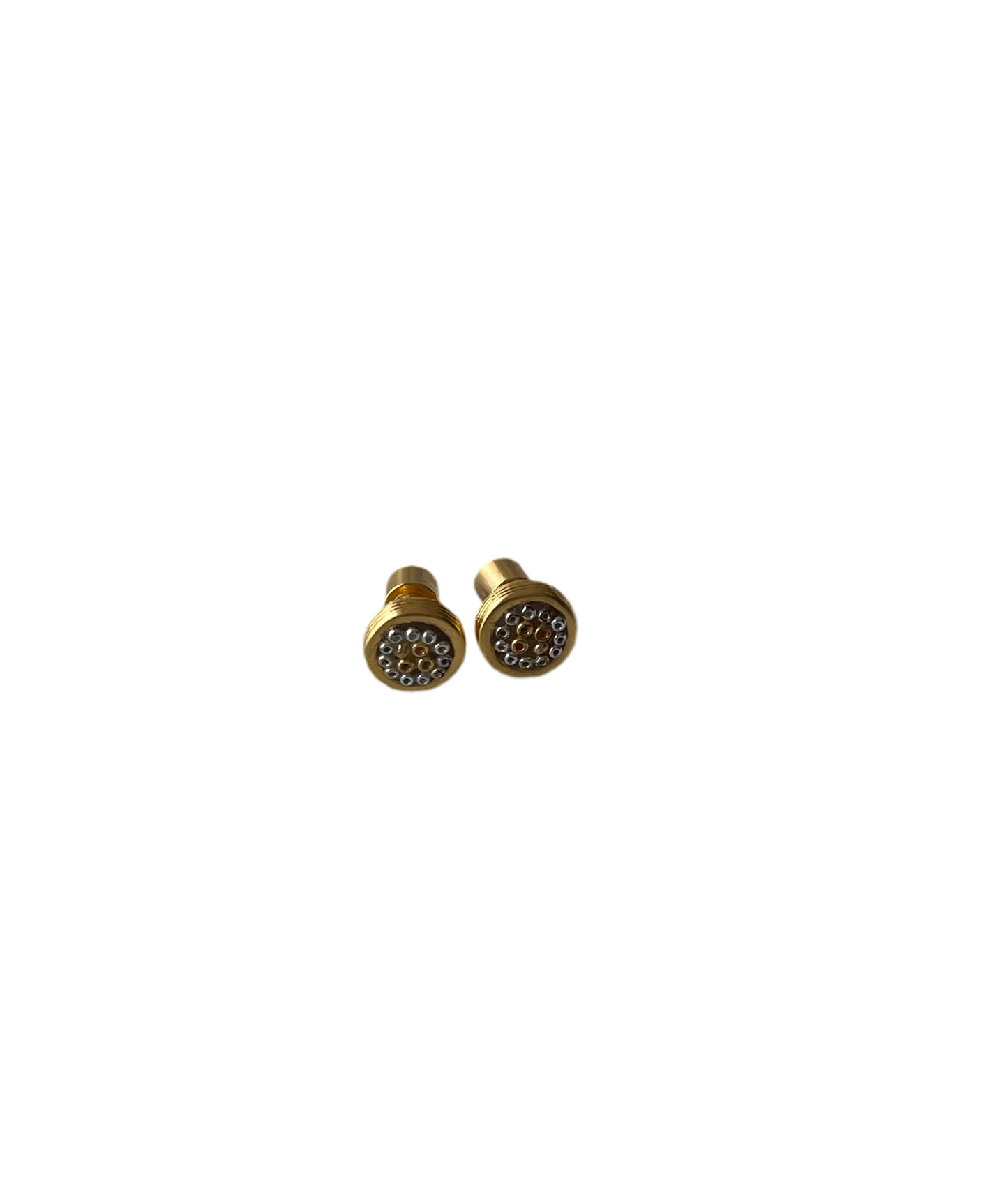 Aretes círculo mini tornasol