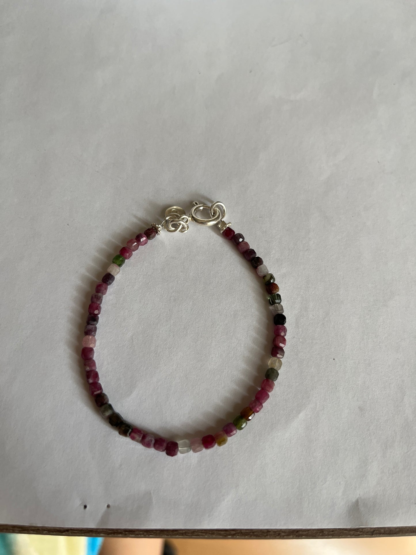 Pulsera turmalina square