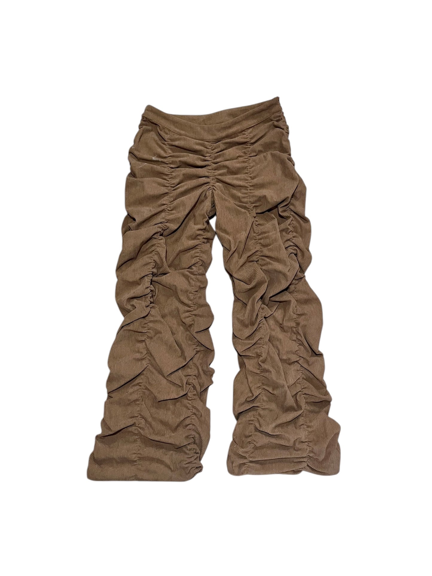 Pantalón scrunchie pana