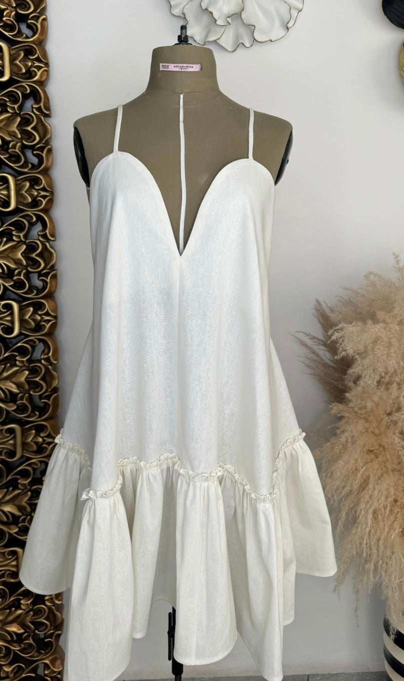 Vestido escote de corazón