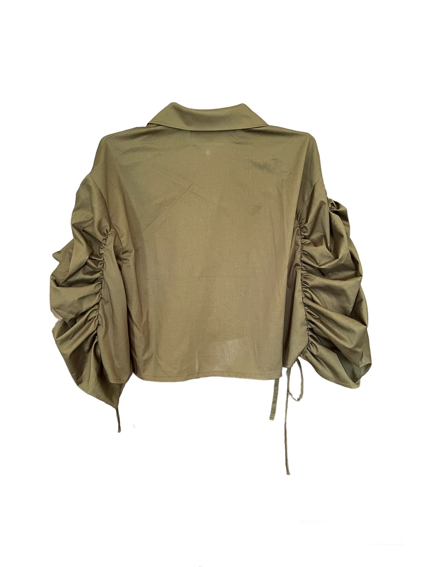 Camisa mangas bombachas
