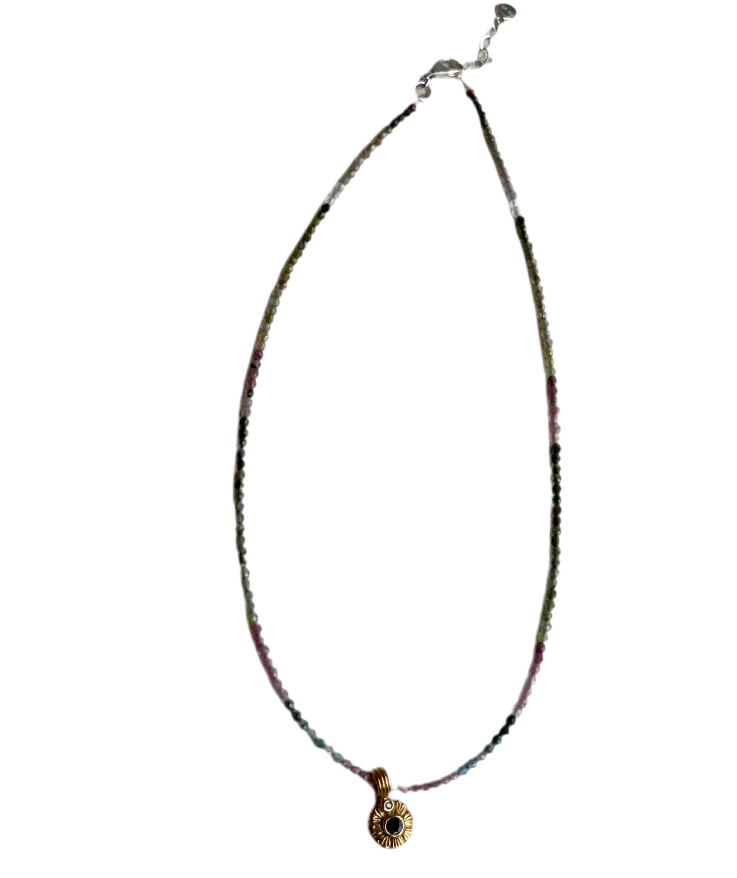 Collar Dalia turmalina multicolor