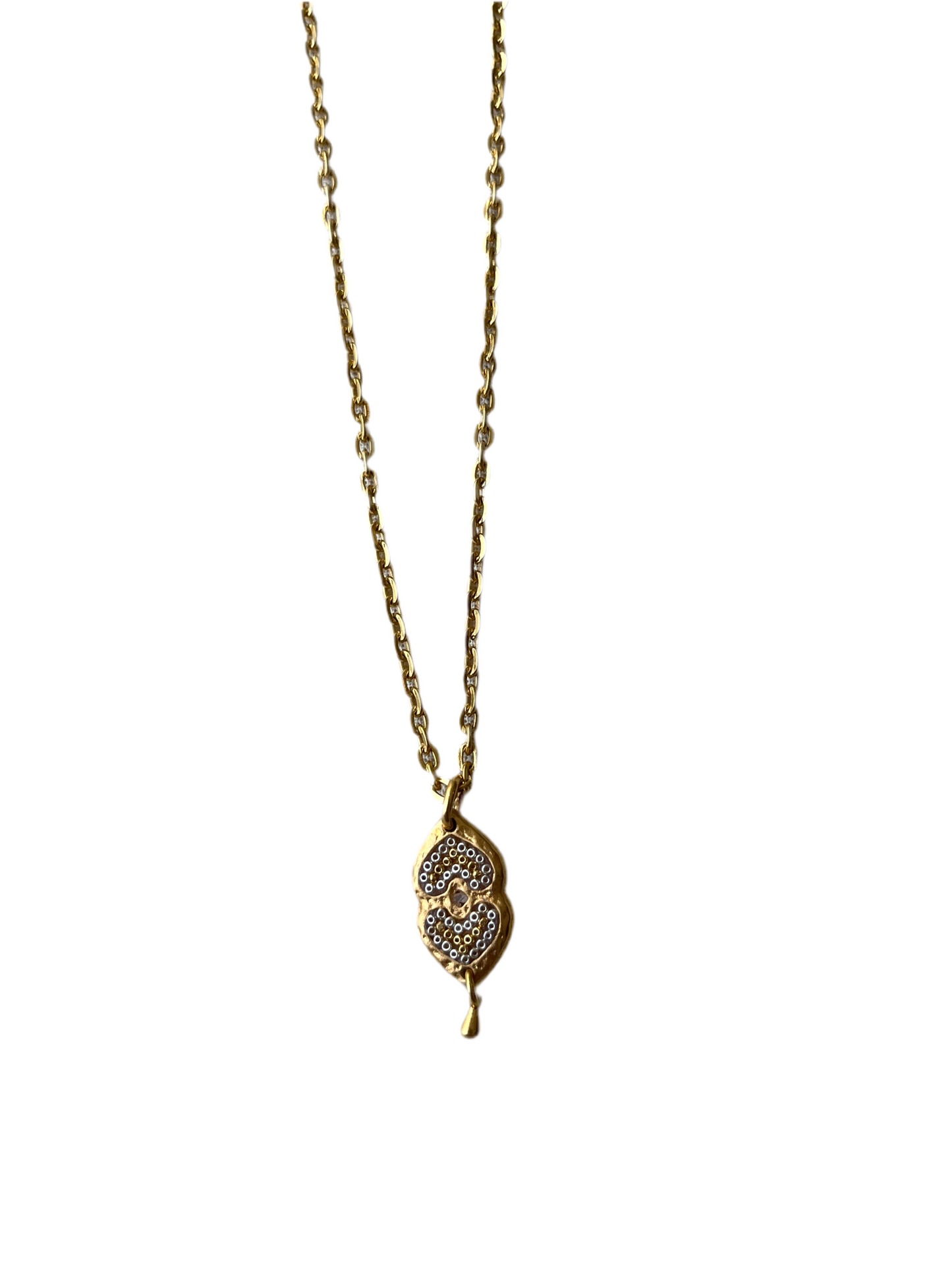 Collar nuez con gota