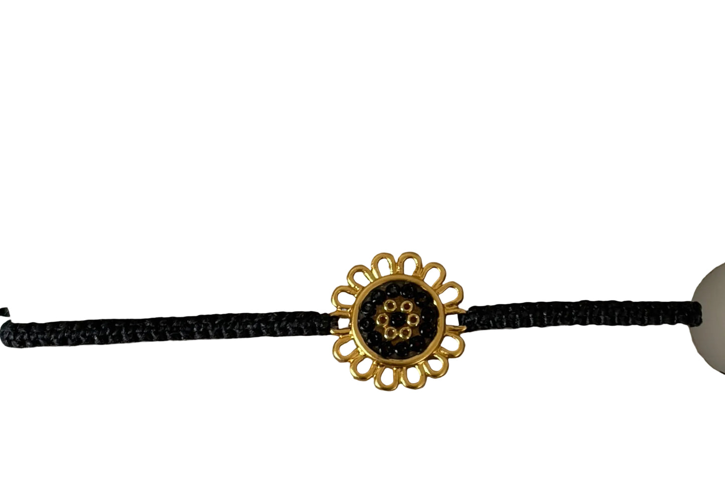 Pulsera macramé flor mini