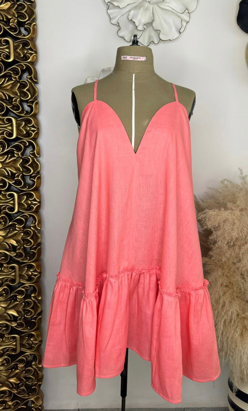 Vestido escote de corazón