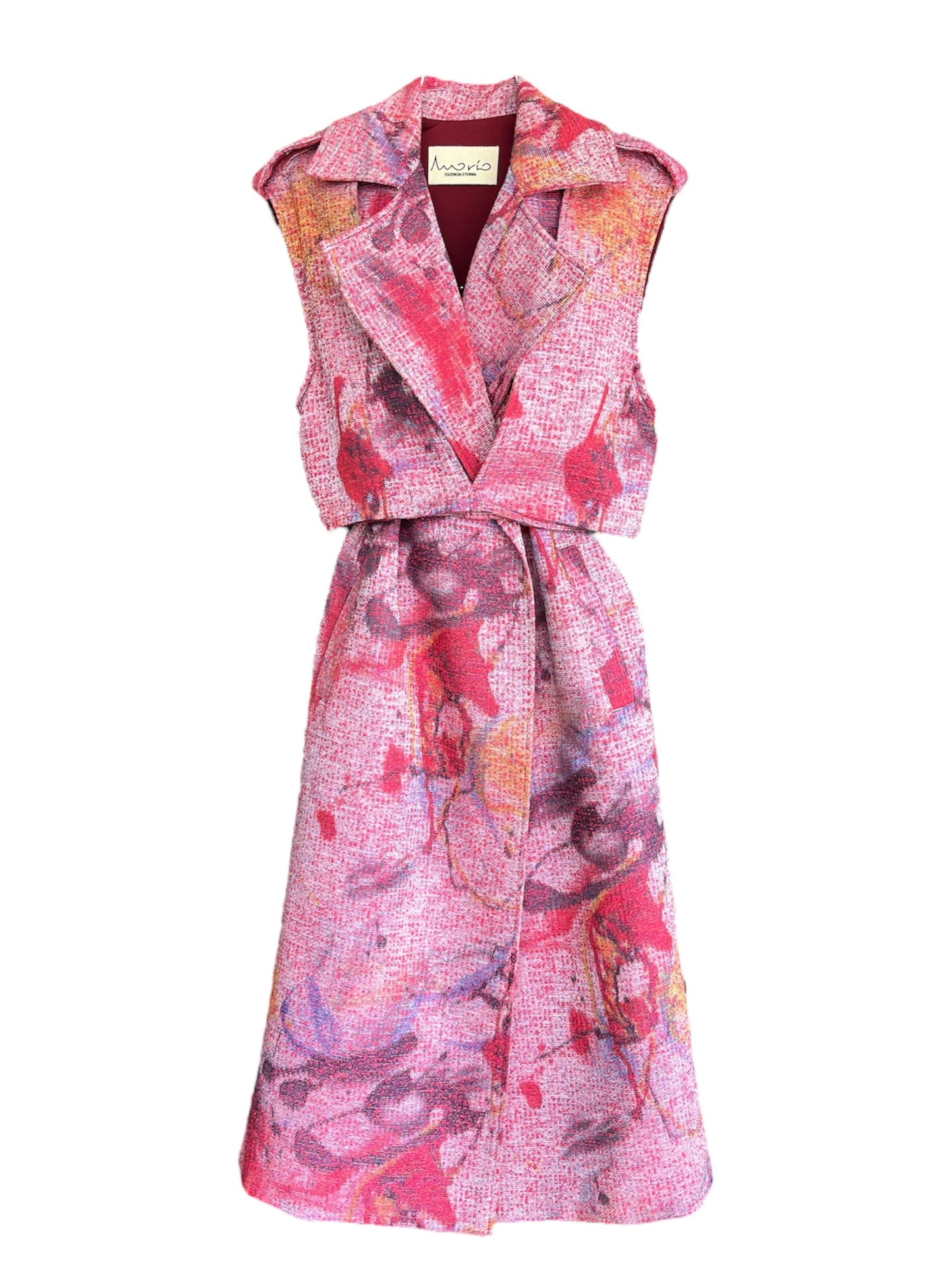 Gabardina - chaleco con mangas removibles