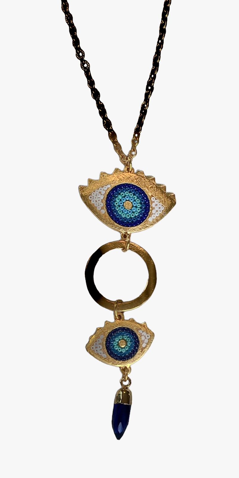 Collar ojo turco