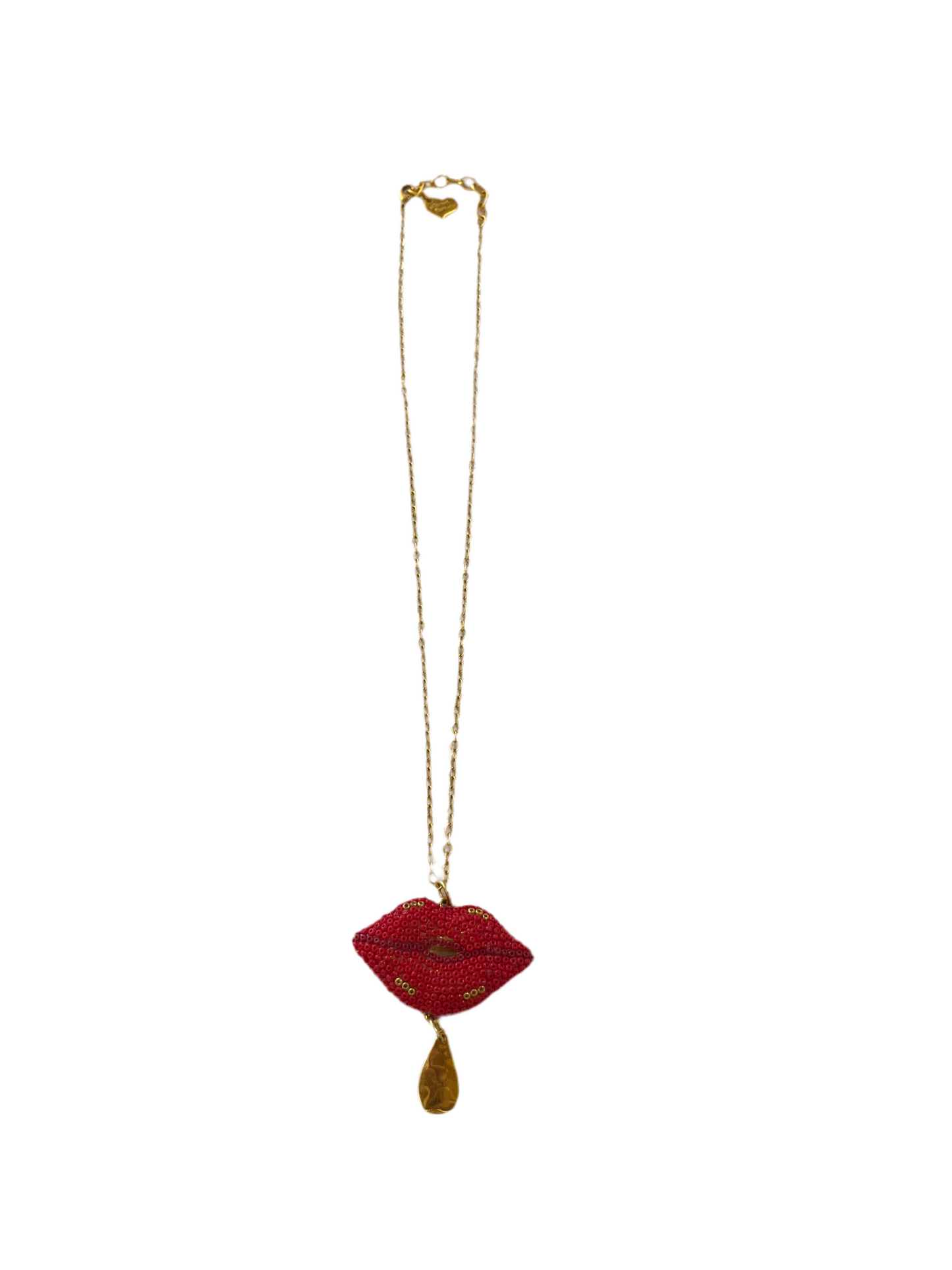 Collar beso gota