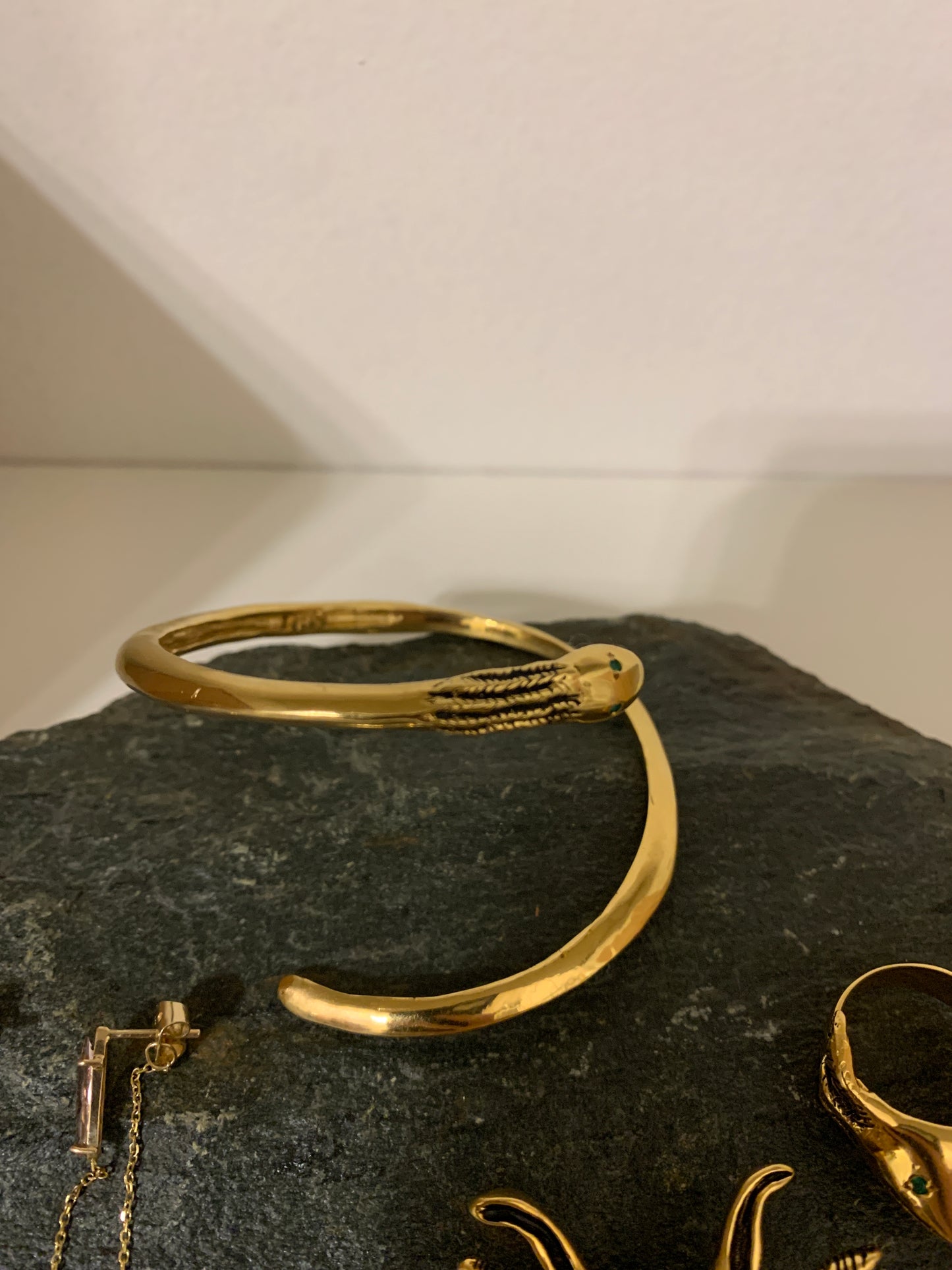 Pulsera dorada ajolote
