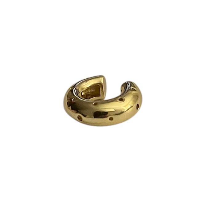 Earcuff inflado dorado