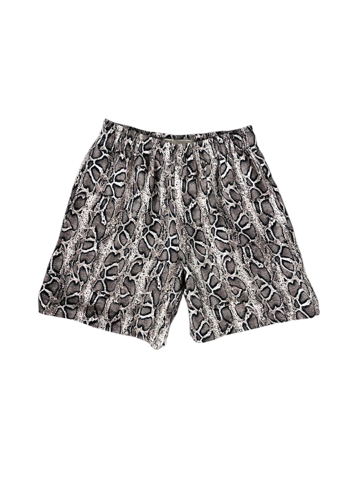 Short animal print hombre