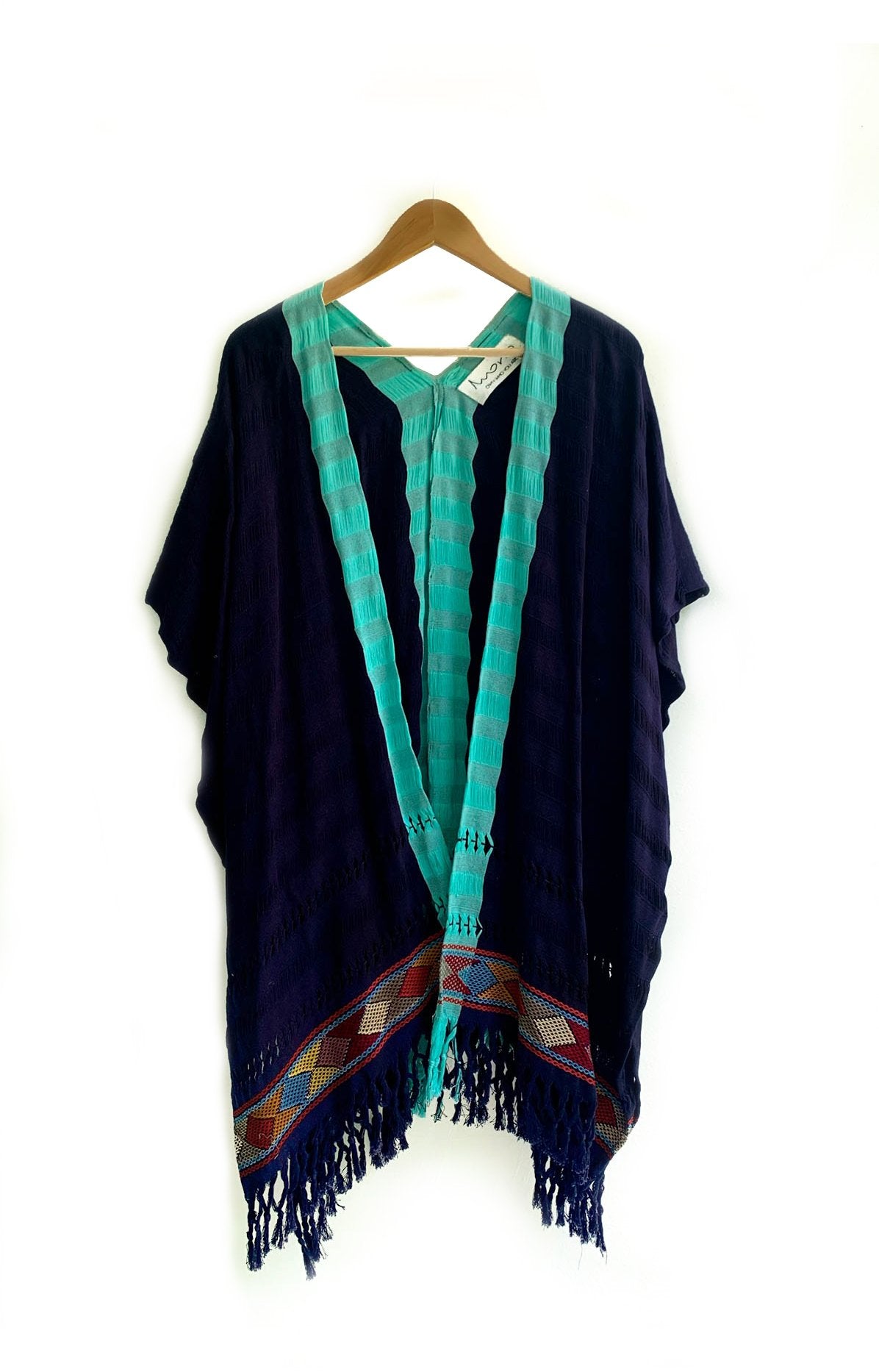 KIMONO NAHA || Azul centro aqua
