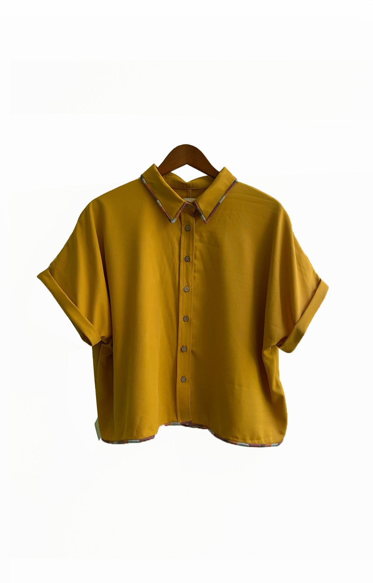 BLUSA SUCULENTA || Mostaza