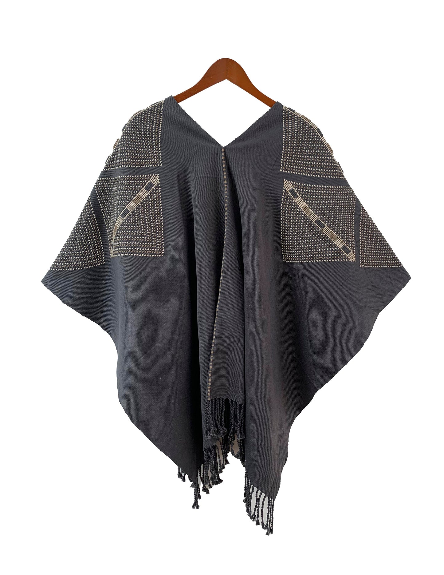 CAPA REYNA || Gris oxford con beige