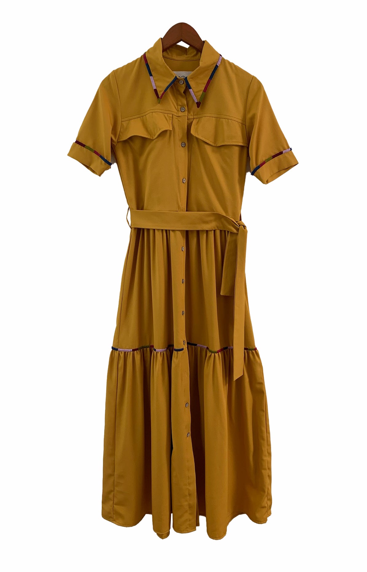 VESTIDO KALINDA || Mostaza