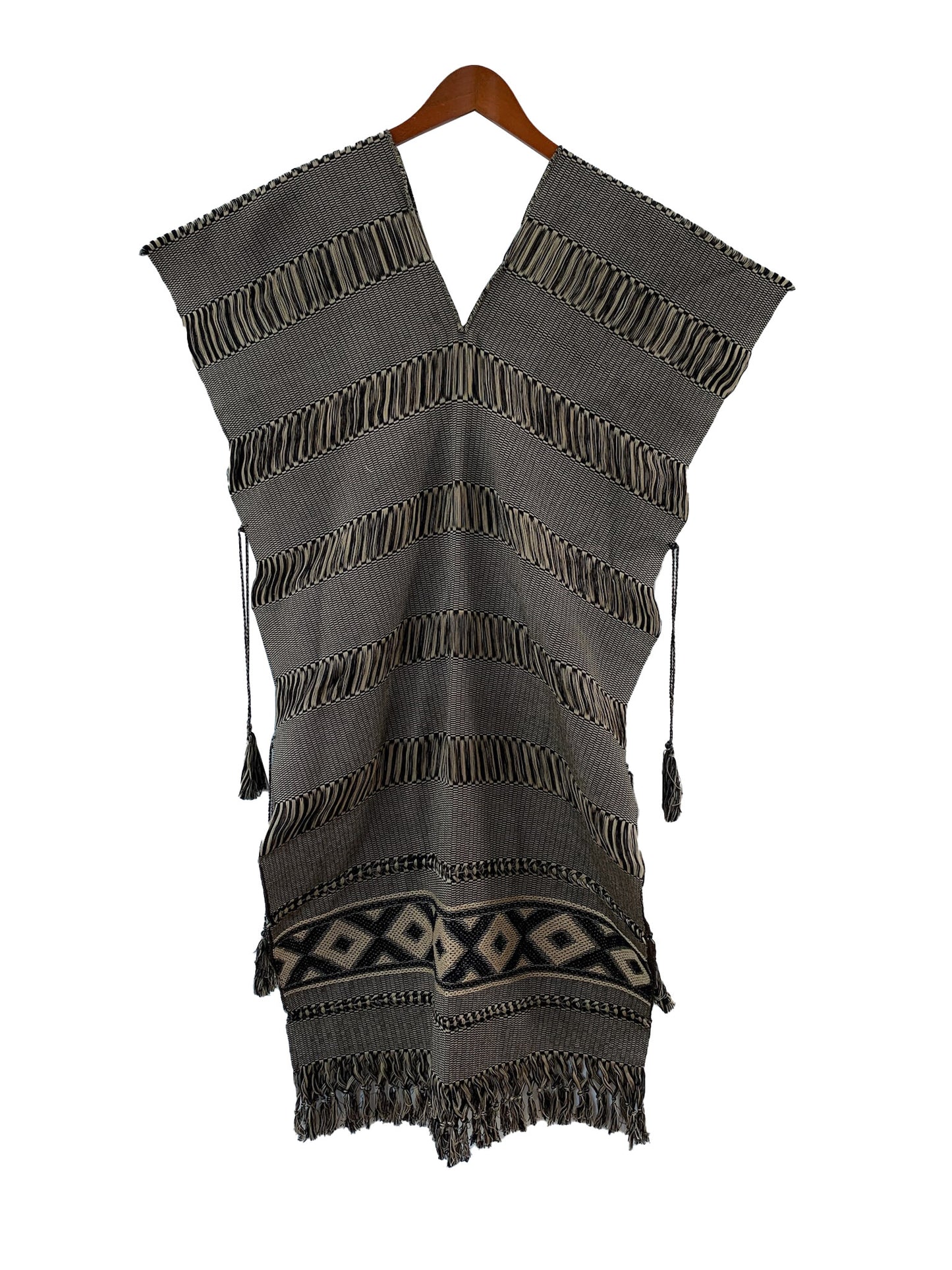 TÚNICA ORIONA || Negro con beige