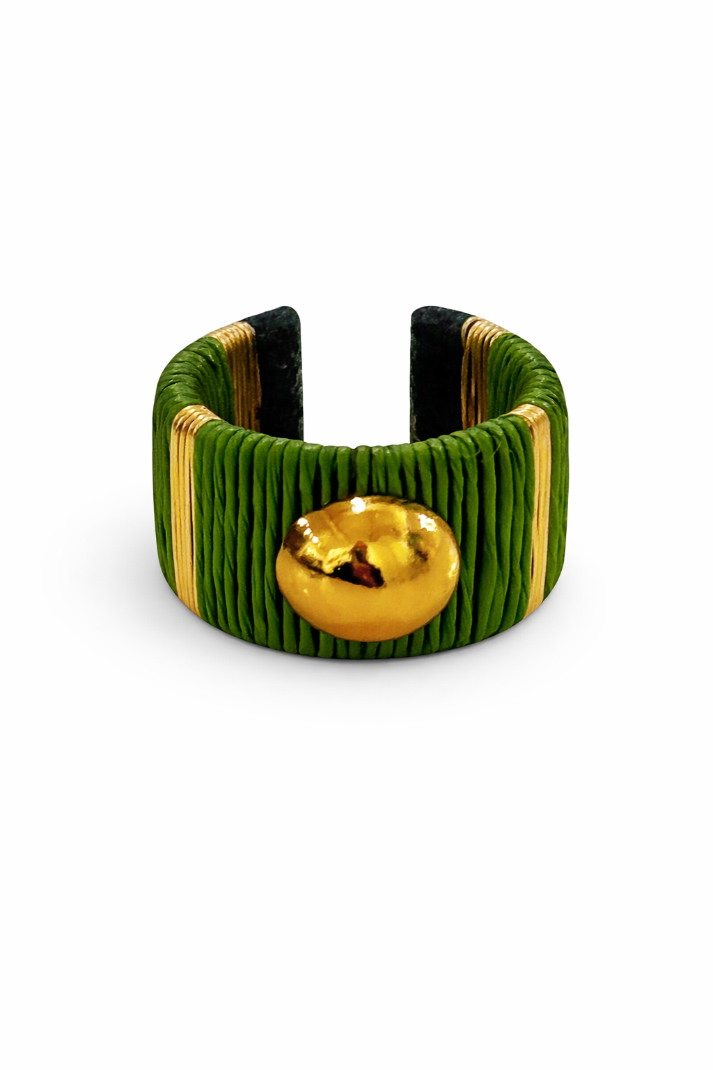 Juaca Ring círculo dorado