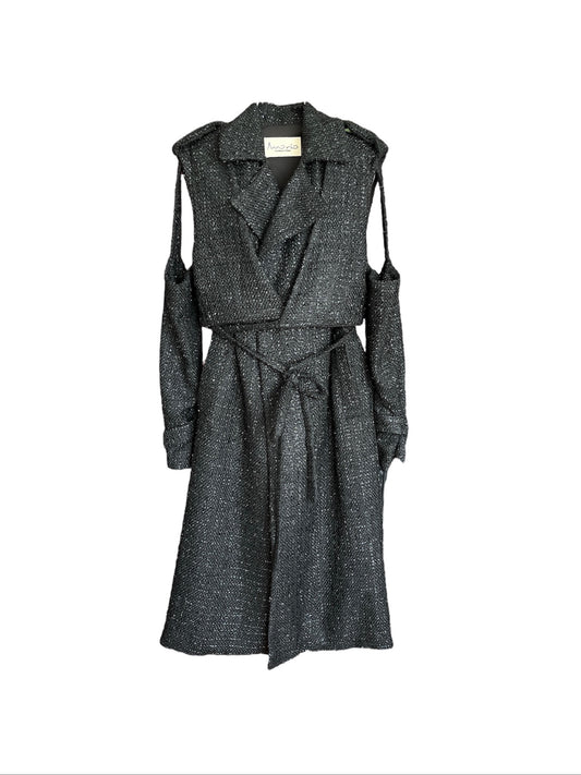 Gabardina manga removible
