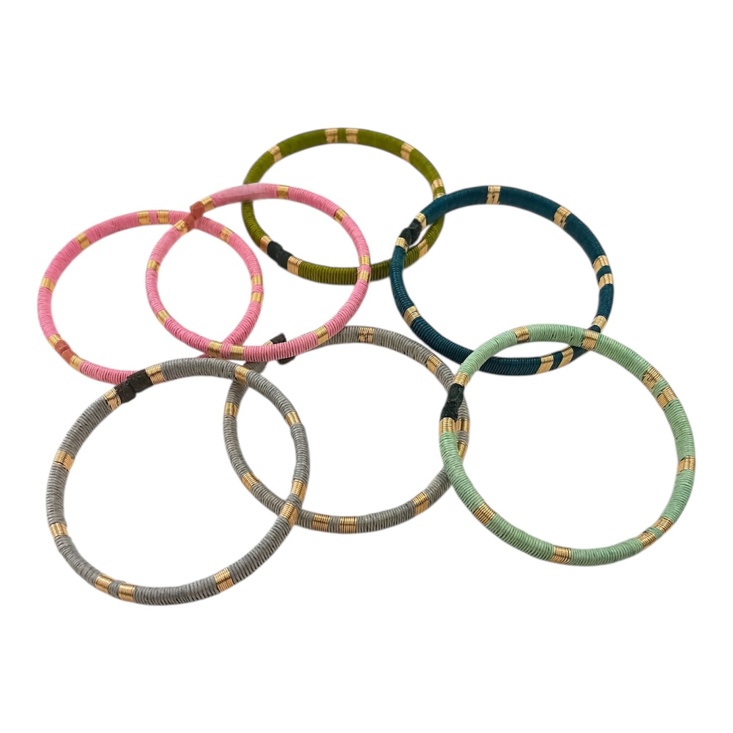 Pulsera Juaca delgada (cuadrada)