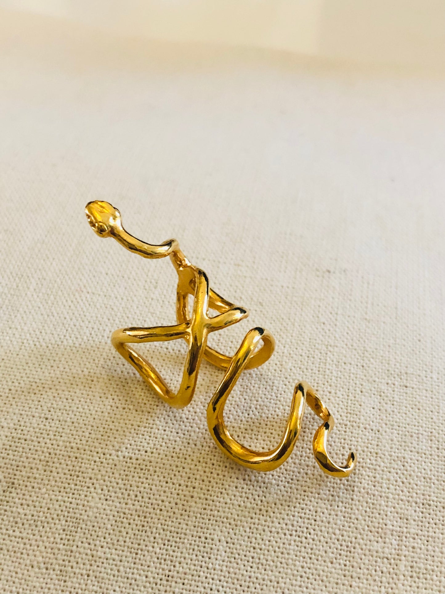Earcuff serpiente