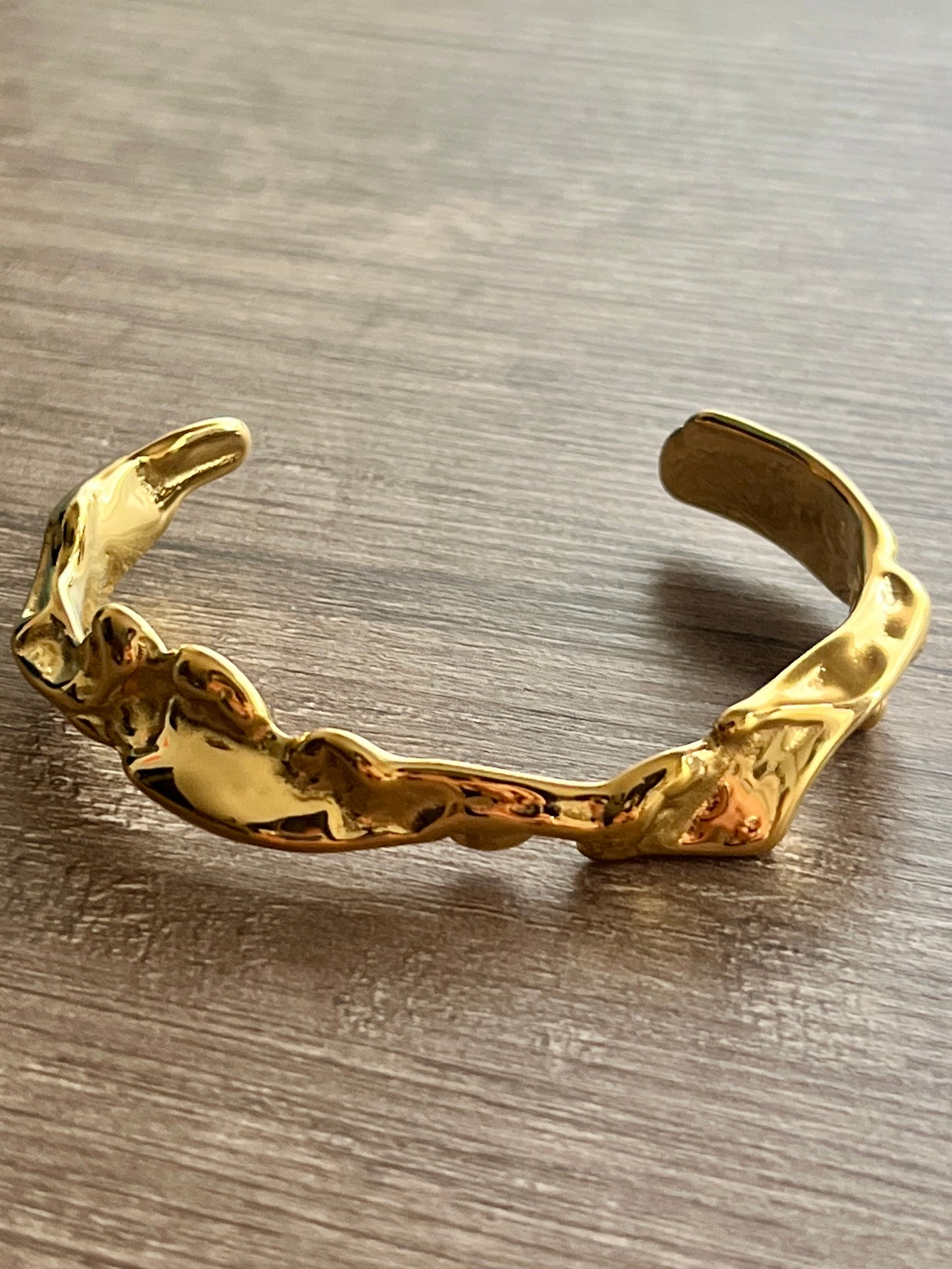 Pulsera derretida textura