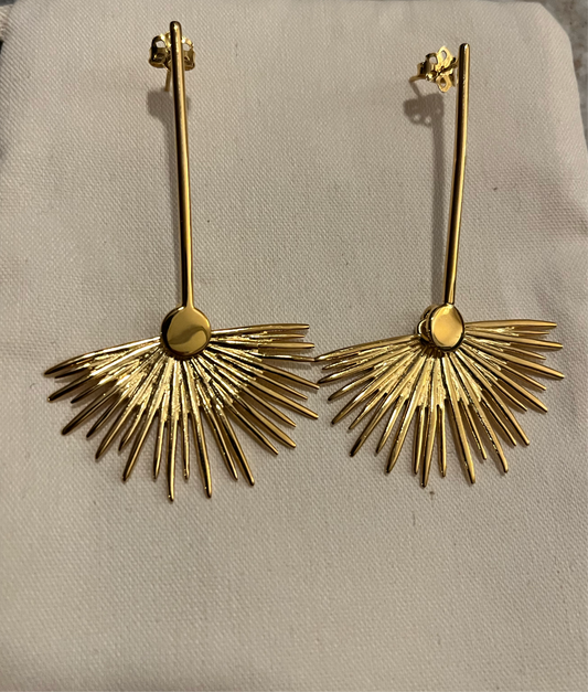 Aretes dientes de Leon