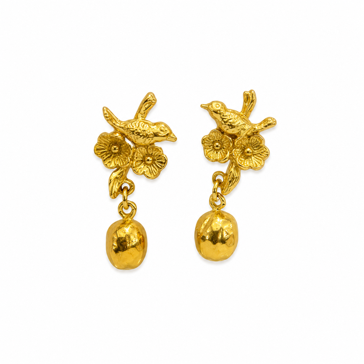 Arete flor de manzano