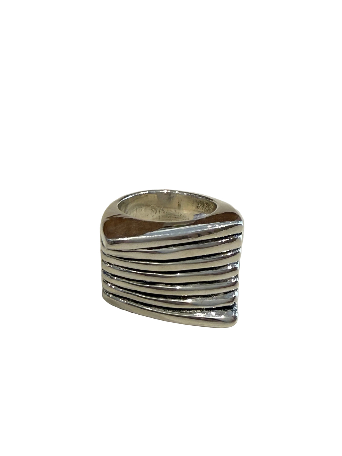 Anillo Cuadro Asimétrico