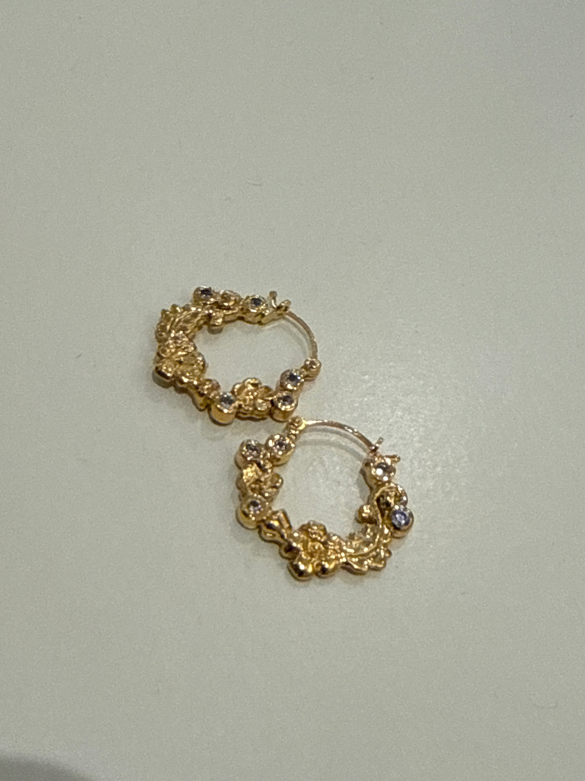 Arracada Florencia con Circonia Plata