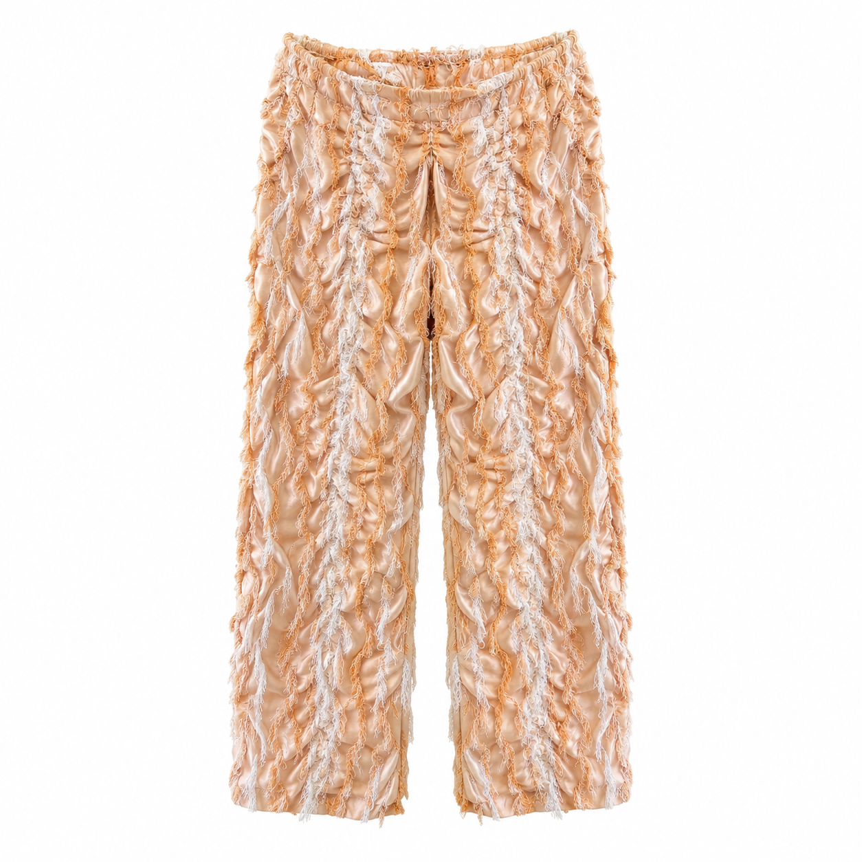 Scrunchie deshilado transparente
