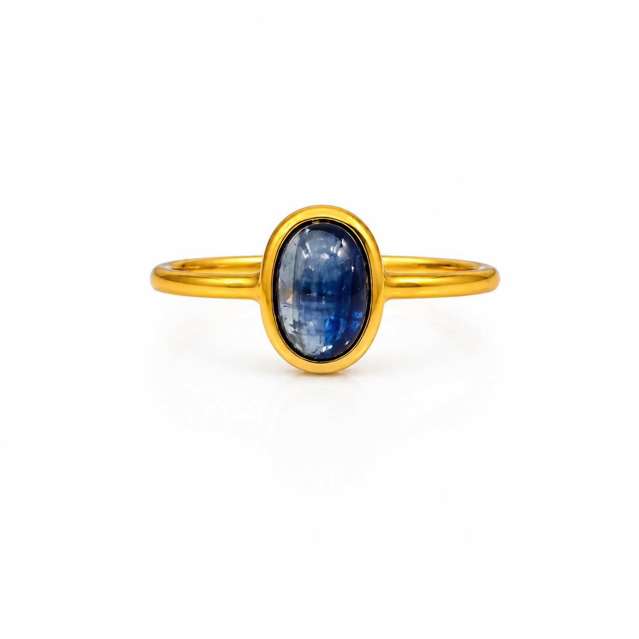 Anillo óvalo Tanzanita