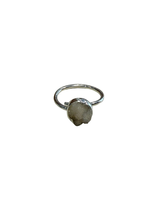 Anillo Cuarzo Blanco