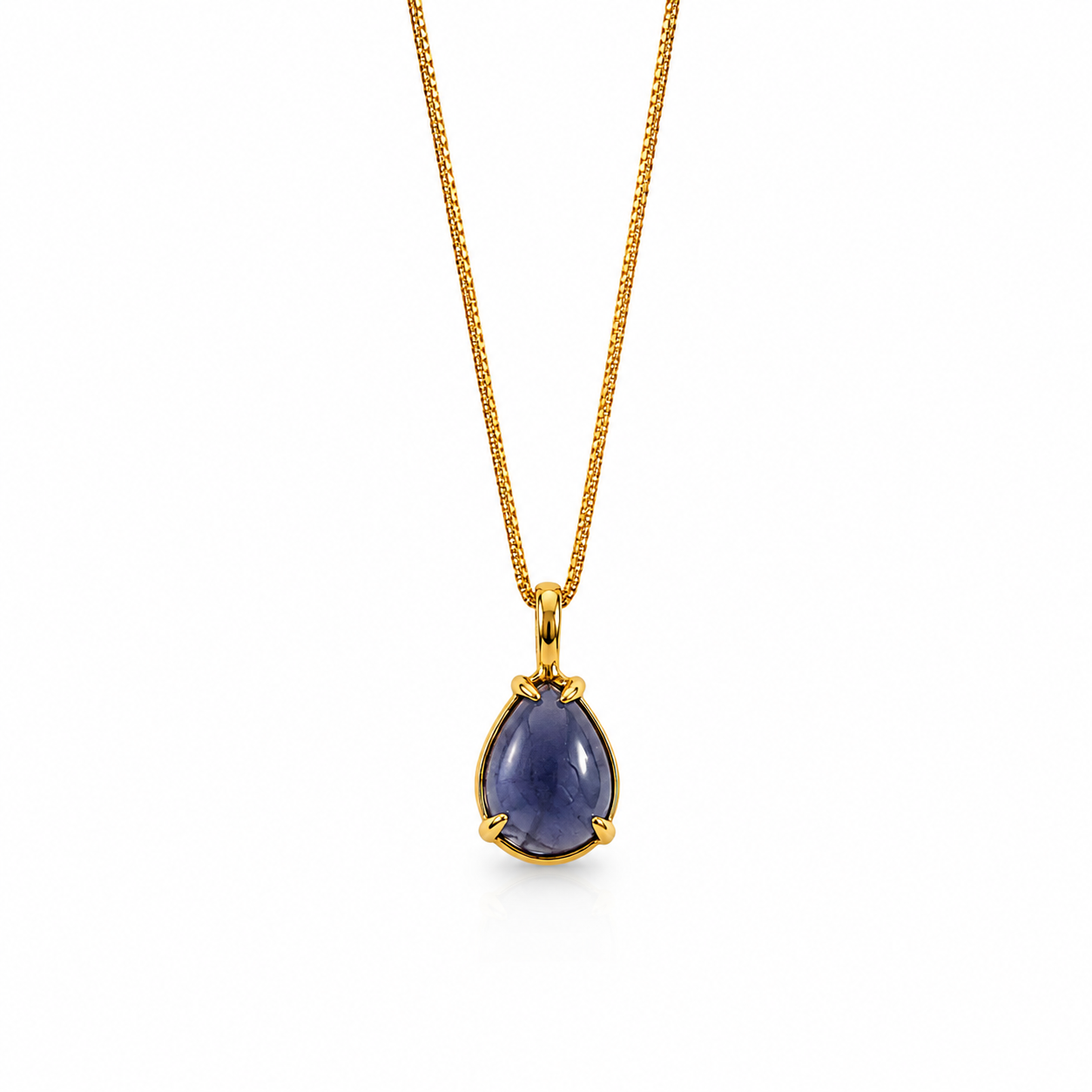 Collar minimal iolita