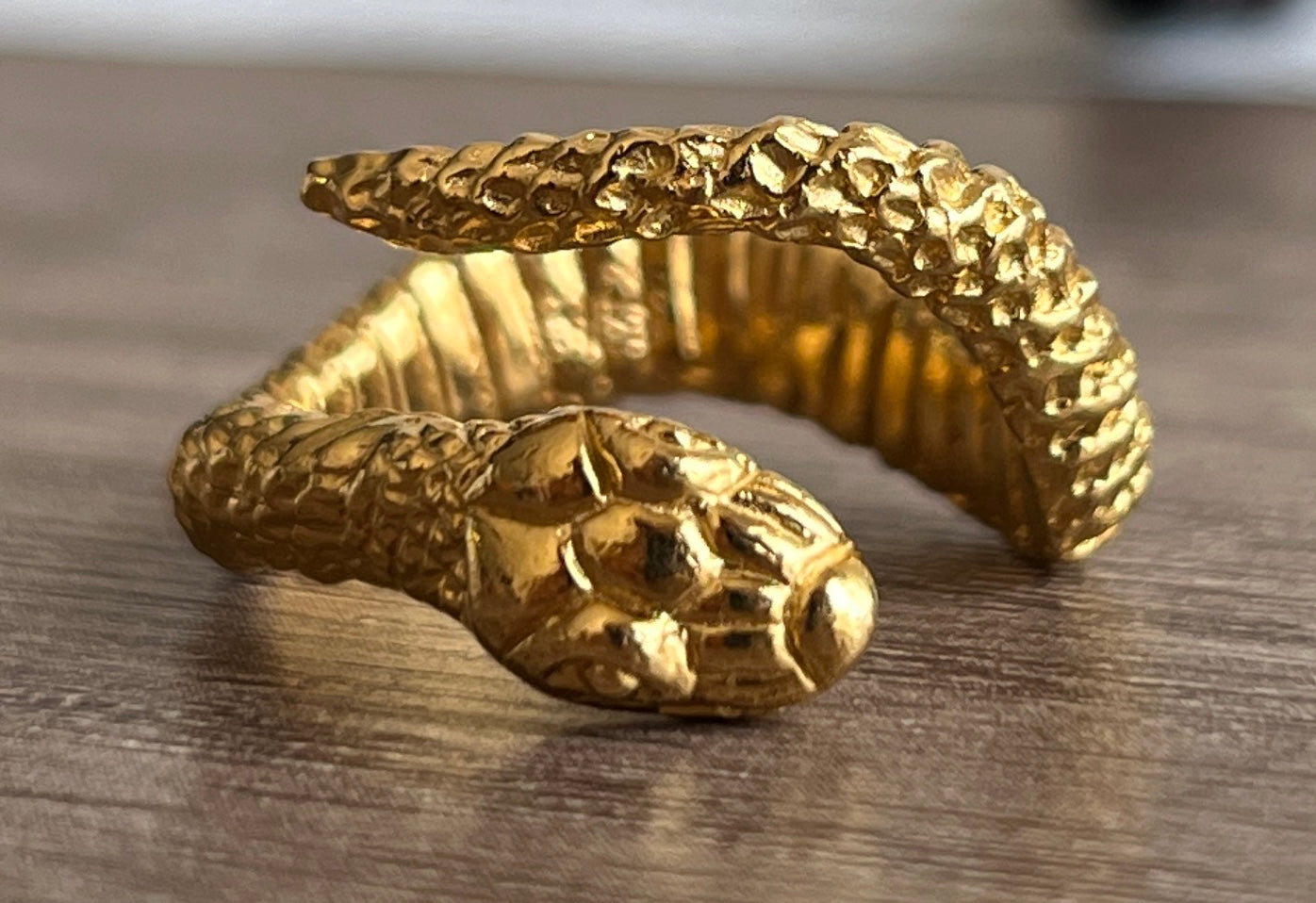 Anillo serpiente maura