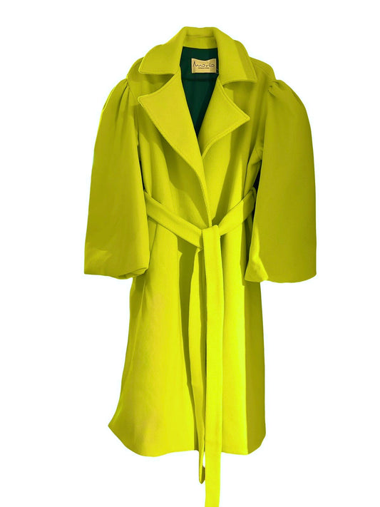 Gabardina fosfo verde