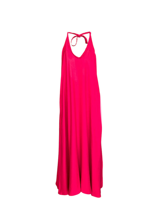 Vestido trenzado | Fuscia |