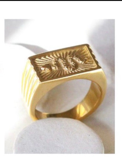 Anillo serpiente sello