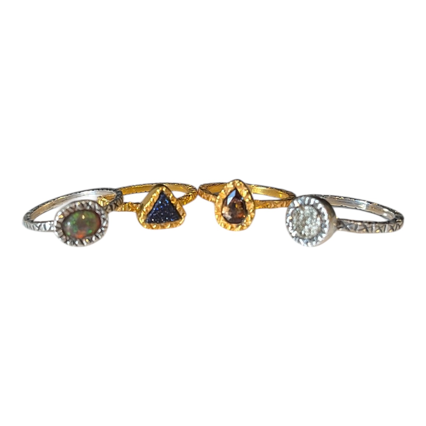 Anillo bisel grueso ch diferentes modelos