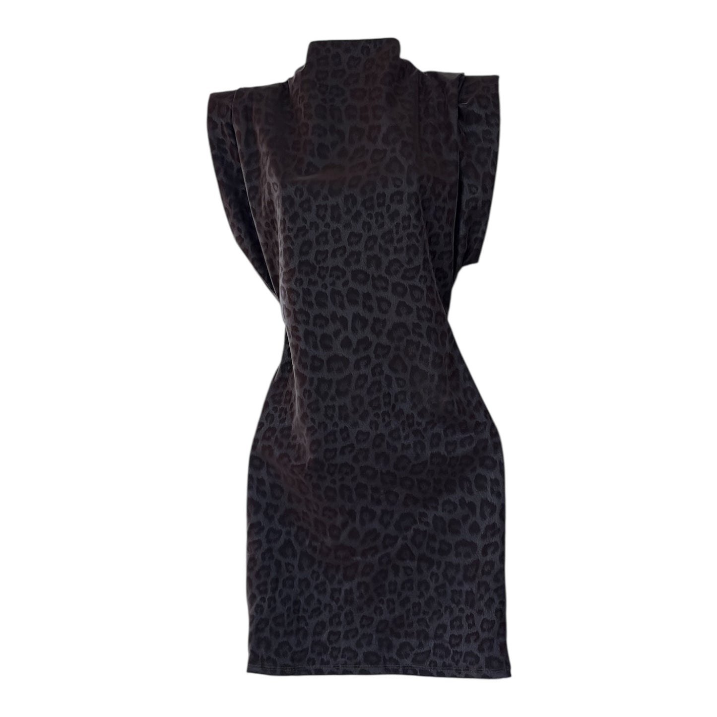 Vestido regina leopardo corto