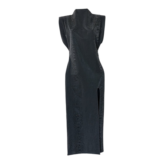 Vestido regina largo víbora