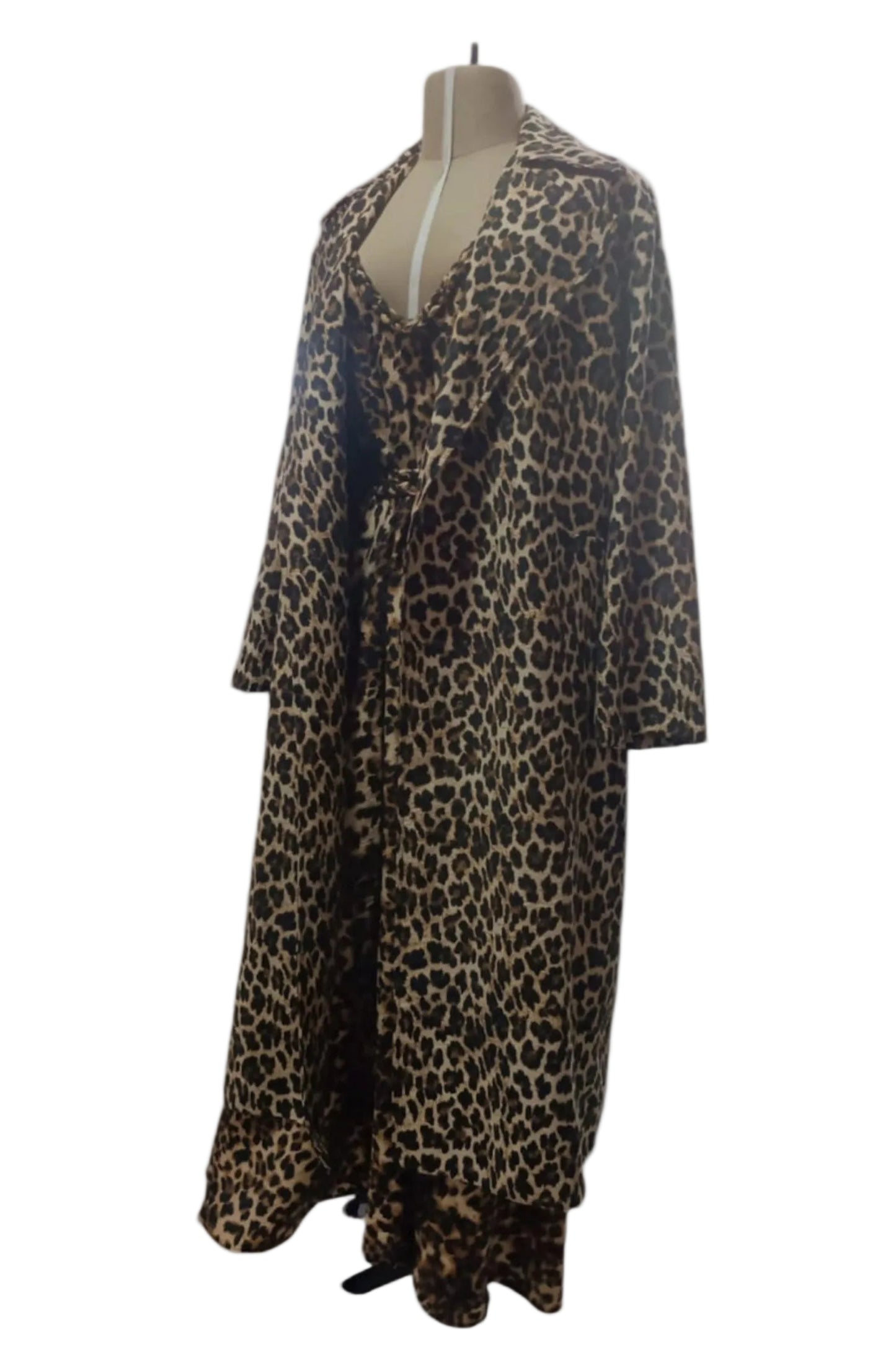 Gabardina animal print