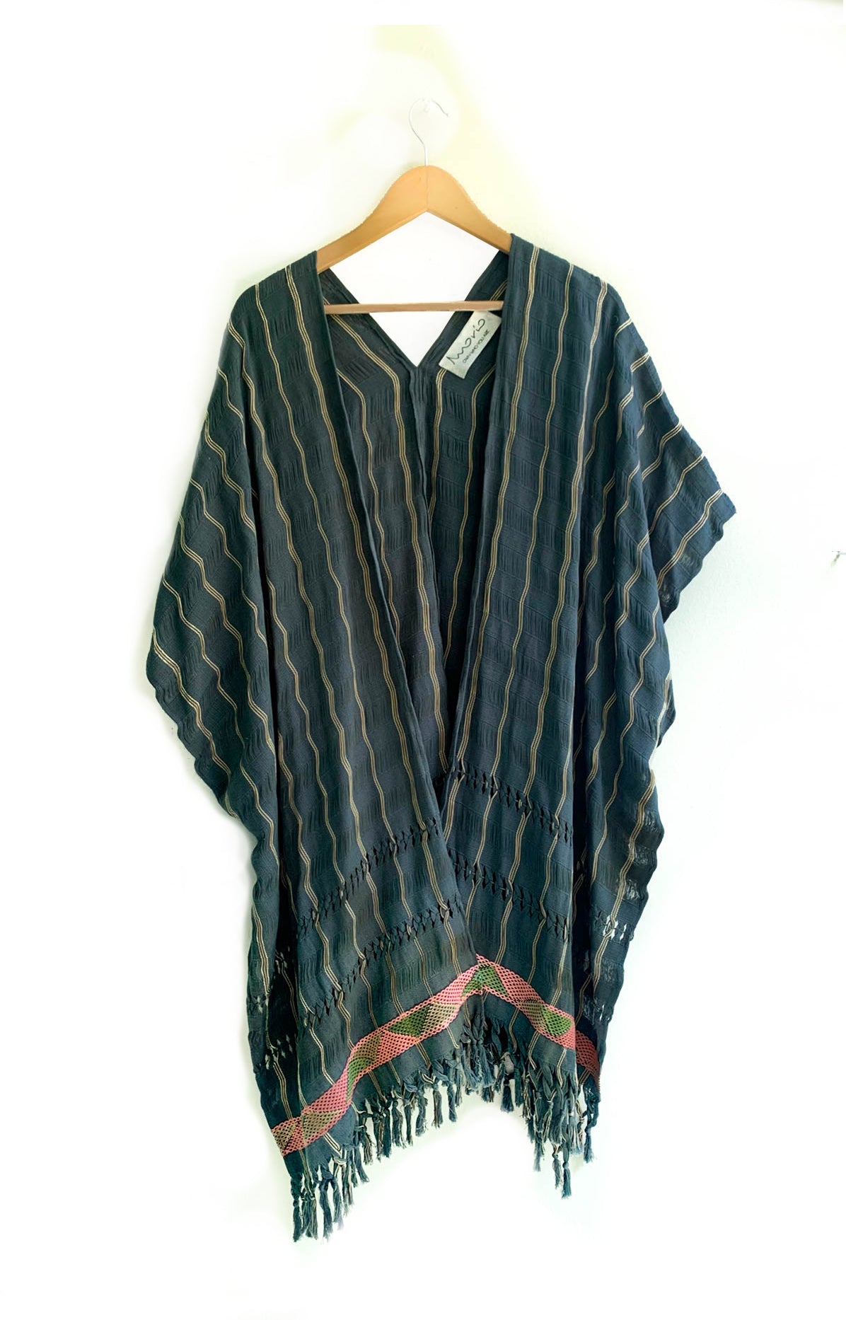 KIMONO NAHA || Azul Grisáceo