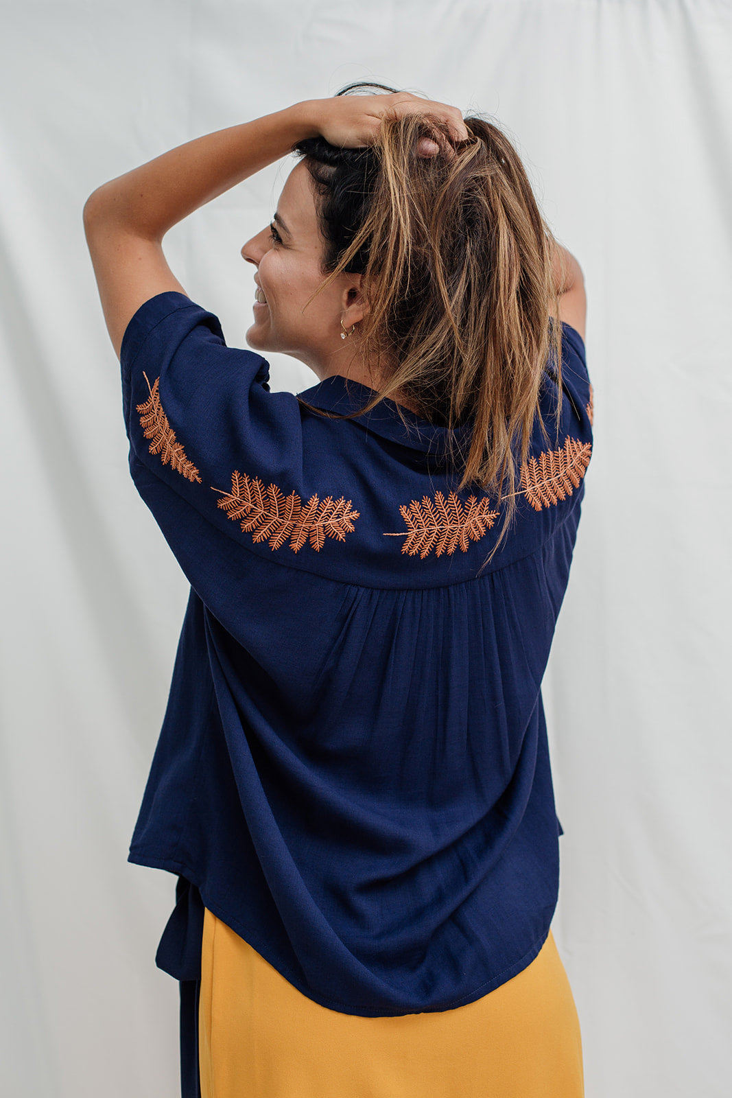 BLUSA NAXO || Marino